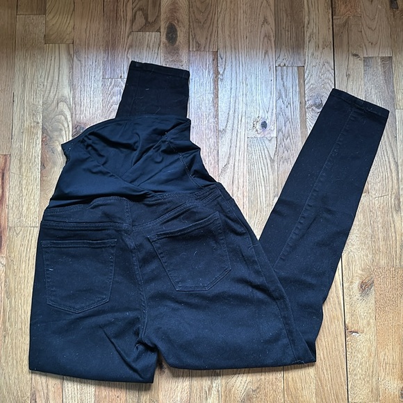 Ingrid & Isabel Skinny Jeans Black 6 Maternity - Picture 5 of 6
